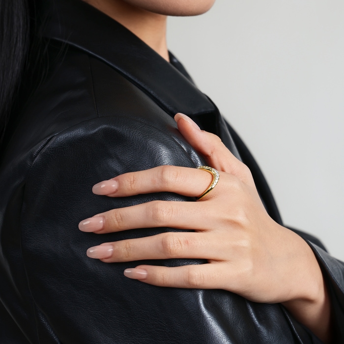 18K Yellow Gold Ring | Chow Sang Sang Jewellery | 95251R - 3