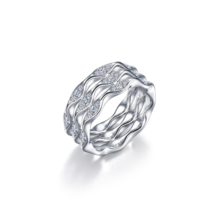 18K White Gold Ring | Chow Sang Sang Jewellery | YuYu | 95327R - 1
