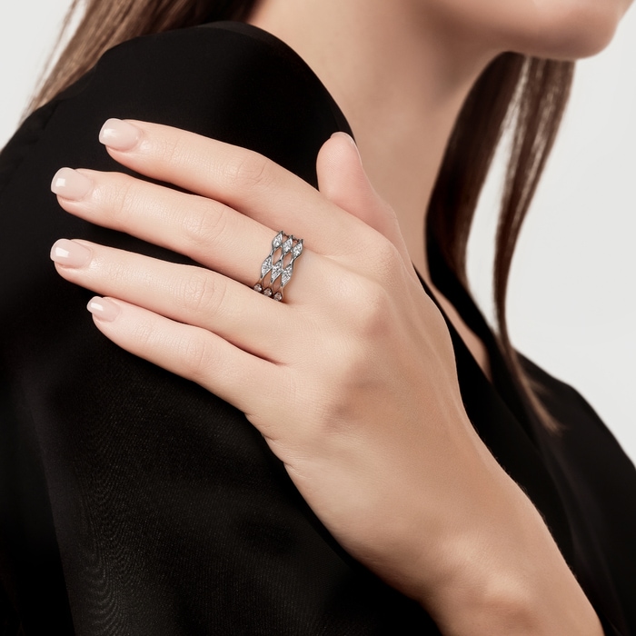 18K White Gold Ring | Chow Sang Sang Jewellery | YuYu | 95327R - 2