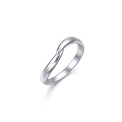 「星宇」18K白色黃金戒指