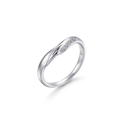 'Starry' 18K White Gold Ring