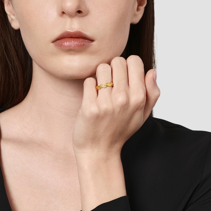 Solid Gold Ring | Chow Sang Sang Jewellery | YuYu | 95466R - 3