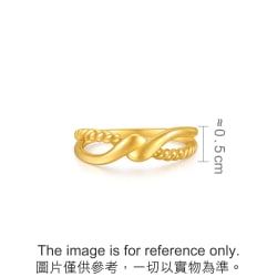 MINTYGREEN Airy 999 Gold Ring