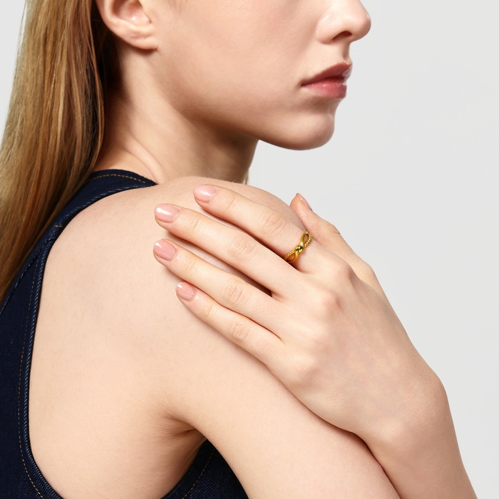 Solid Gold Ring | Chow Sang Sang Jewellery | 95559R - 3