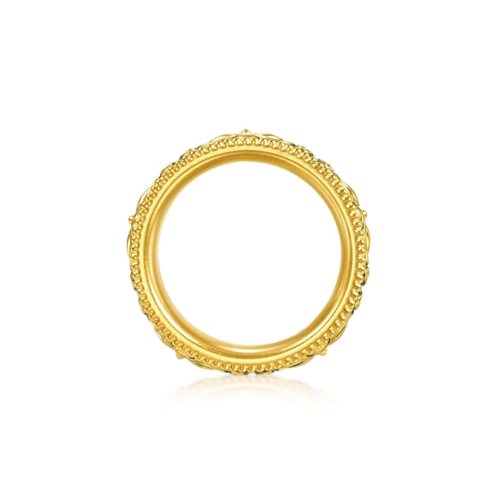Solid Gold Ring | Chow Sang Sang Jewellery | Cultural Blessings | 95631R - 5