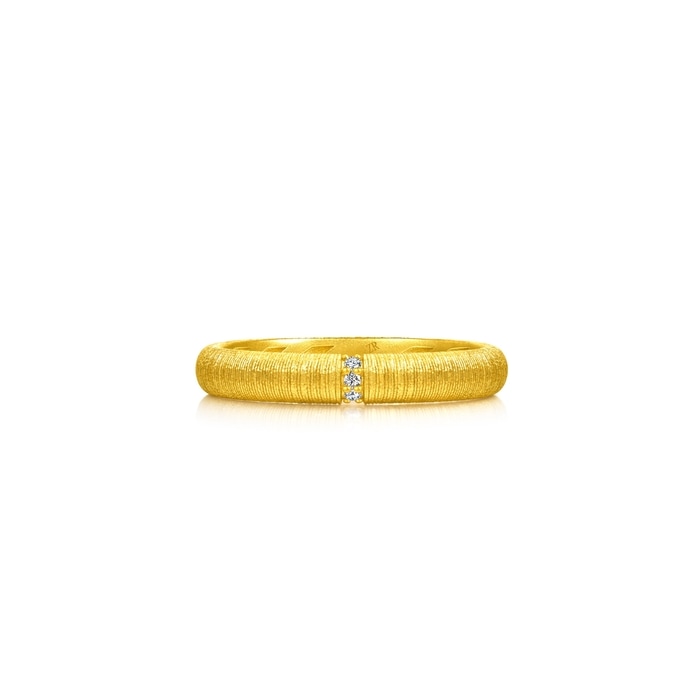 Solid Gold Ring | Chow Sang Sang Jewellery | Cultural Blessings | 95849R - 4