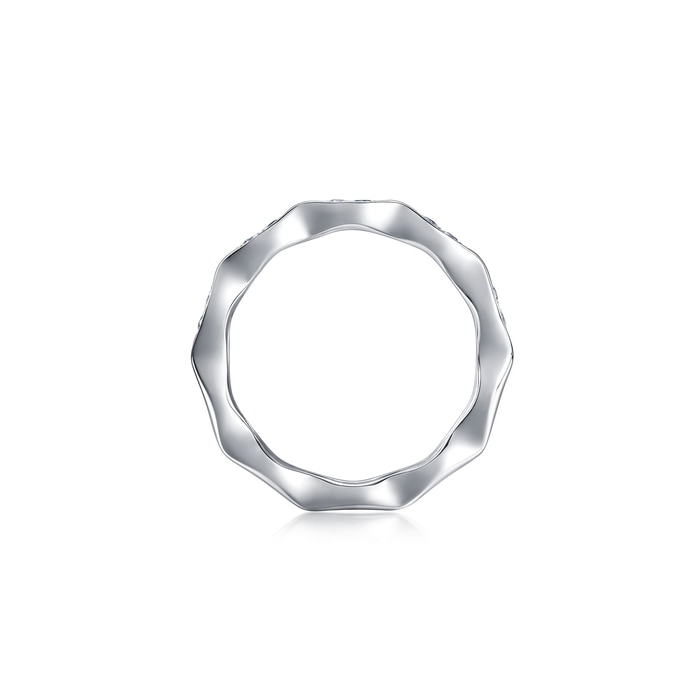 18K White & Black Gold Ring | Chow Sang Sang Jewellery | YuYu | 95866R - 3