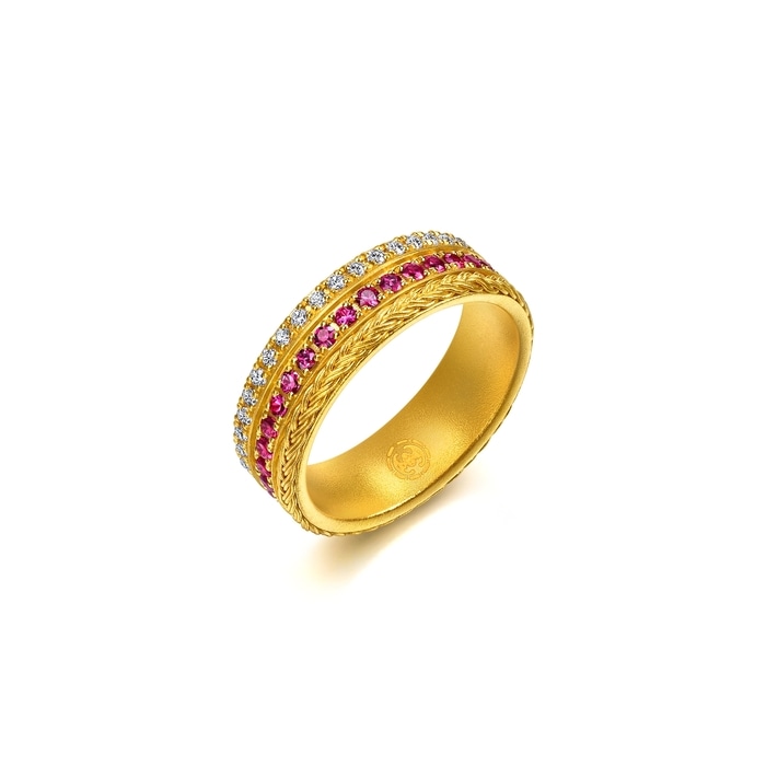 Solid Gold Ring | Chow Sang Sang Jewellery | Cultural Blessings | 95947R - 1