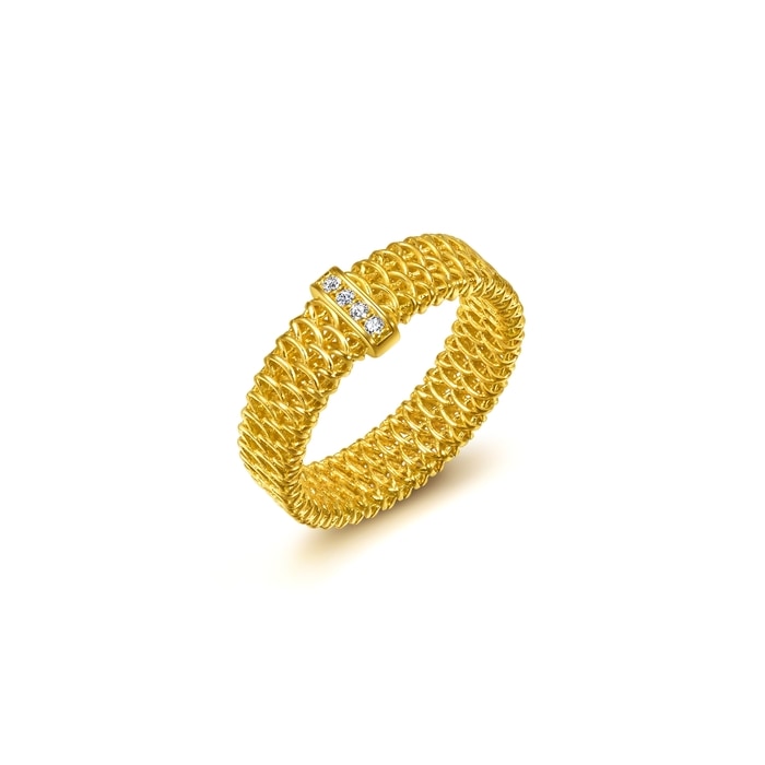 Solid Gold Ring | Chow Sang Sang Jewellery | Essence | 95972R - 1