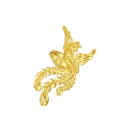 「龍鳳和鳴」足金鳳戒指