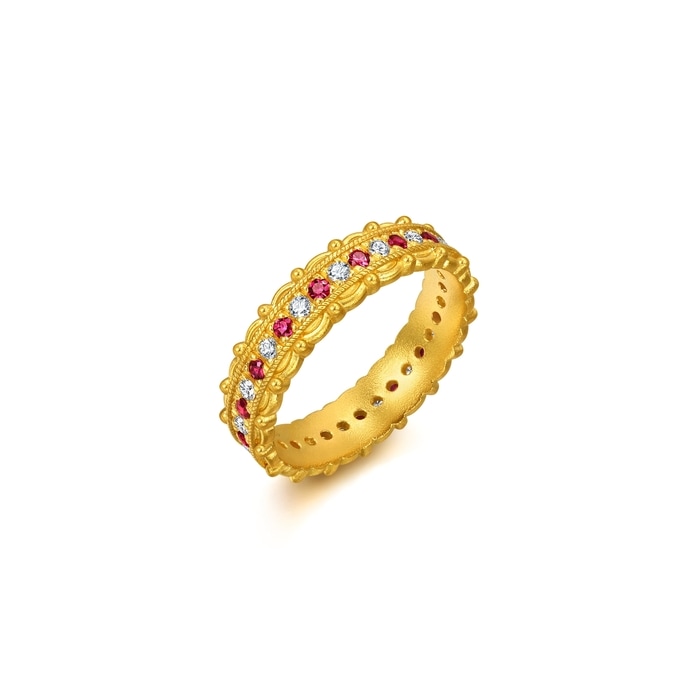 Solid Gold Ring | Chow Sang Sang Jewellery | Cultural Blessings | 96038R - 1