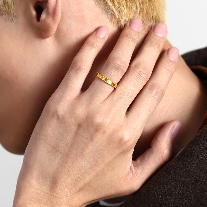999黃金 戒指 | 周生生珠寶 | Essence「永」 | 96146R - 2