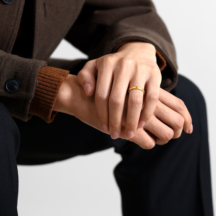 999黃金 戒指 | 周生生珠寶 | Essence「永」 | 96146R - 3