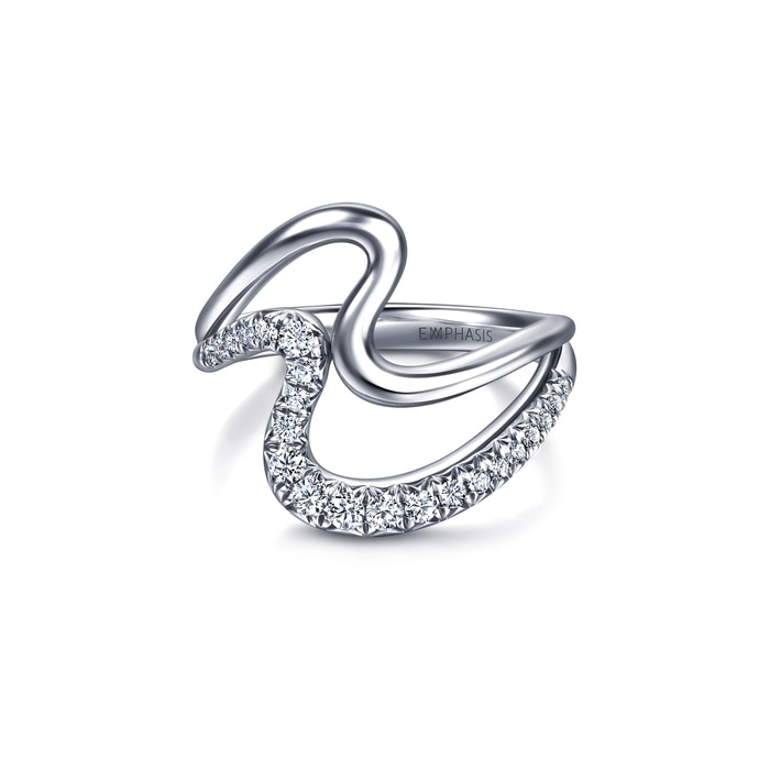 18K白色黄金 戒指 | 周生生珠寶 | 96171R - 4