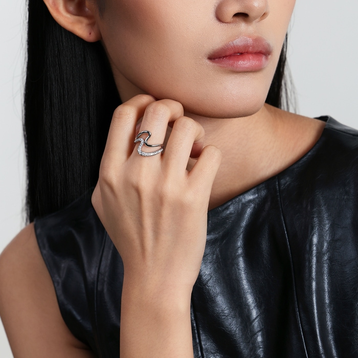 18K白色黄金 戒指 | 周生生珠寶 | 96171R - 2