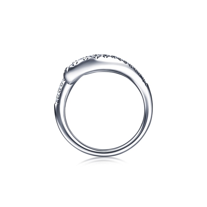 18K白色黄金 戒指 | 周生生珠寶 | 96171R - 5