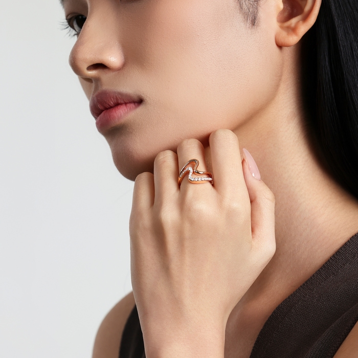 18K Rose Gold Ring | Chow Sang Sang Jewellery | 96171R - 2