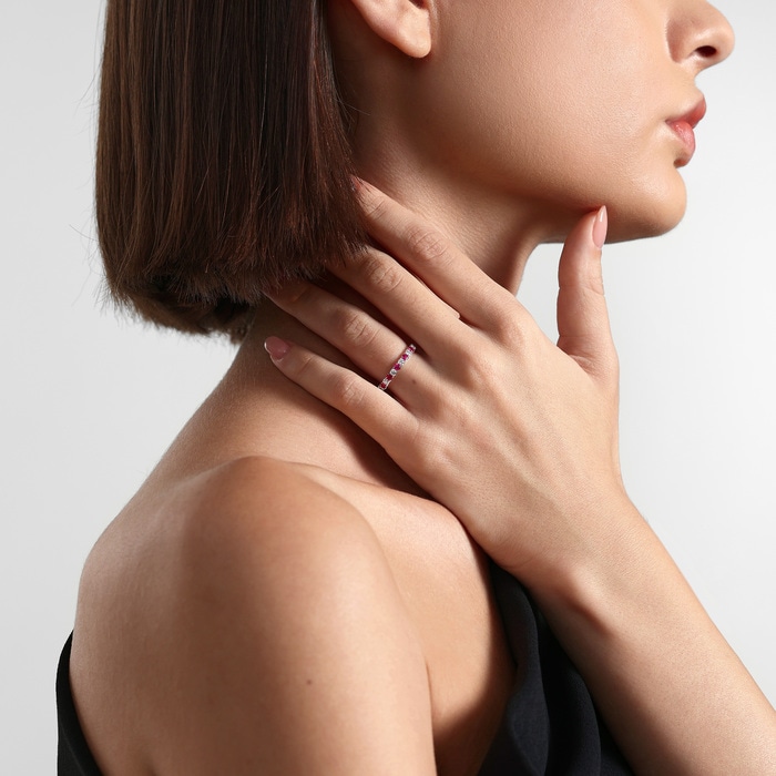 18K白色黄金 戒指 | 周生生珠寶 | 96186R - 3