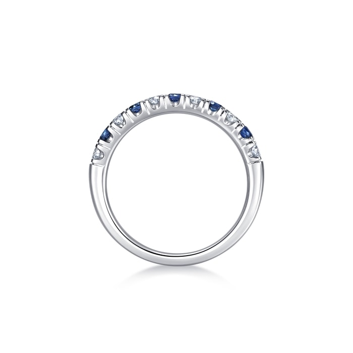 18K白色黄金 戒指 | 周生生珠寶 | 96186R - 5