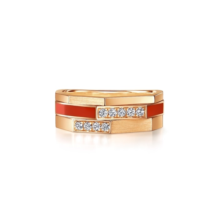 18K Rose Gold Ring | Chow Sang Sang Jewellery | 96328R - 4