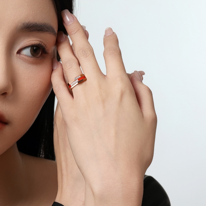 18K Rose Gold Ring | Chow Sang Sang Jewellery | 96328R - 3