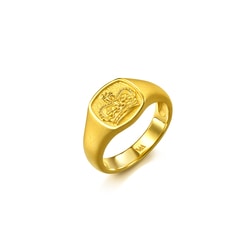 「館藏浪漫」999.9黃金戒指