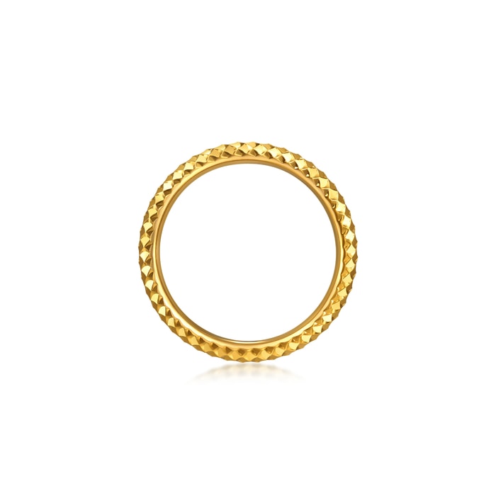 Solid Gold Ring | Chow Sang Sang Jewellery | Essence | 96522R - 5