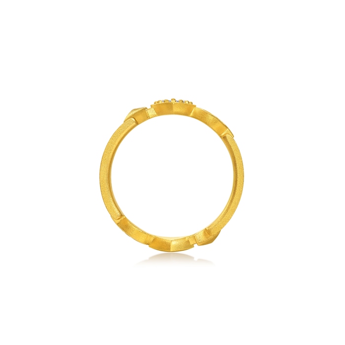 Solid Gold Ring | Chow Sang Sang Jewellery | 96571R - 5