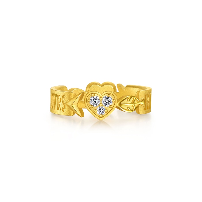 Solid Gold Ring | Chow Sang Sang Jewellery | 96571R - 4