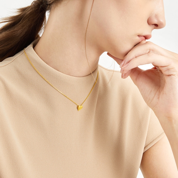 999.9黃金 頸鍊 | 周生生珠寶 | Essence「永」 | 78039U - 3