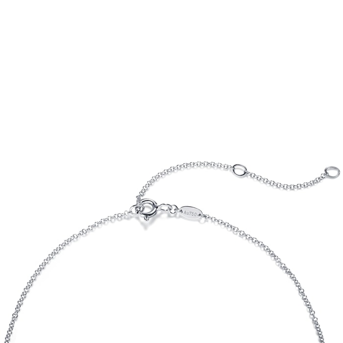 18K White Gold Necklace | Chow Sang Sang Jewellery | 88780U - 6