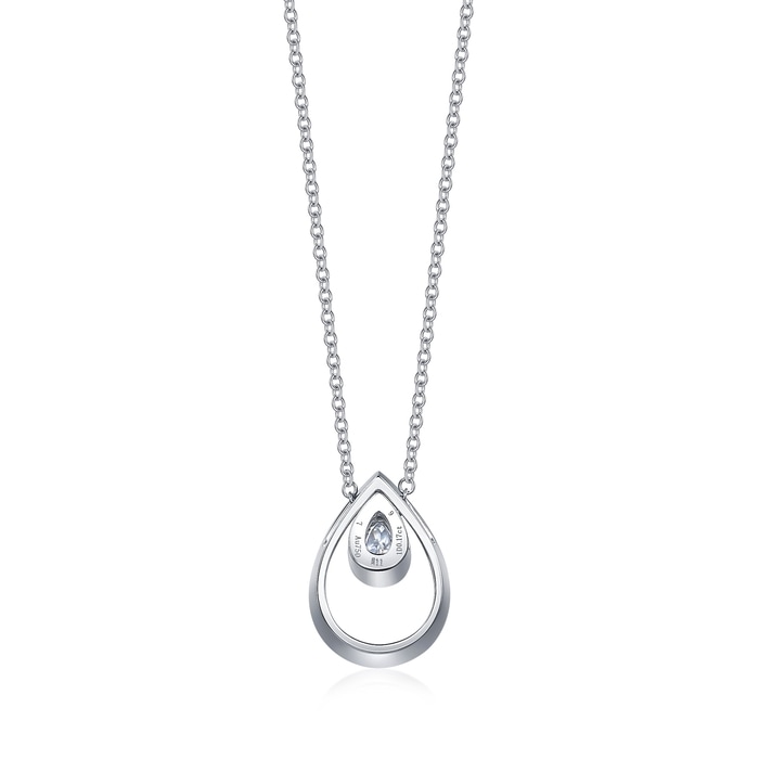 18K White Gold Necklace | Chow Sang Sang Jewellery | Let's Play | 92517U - 5