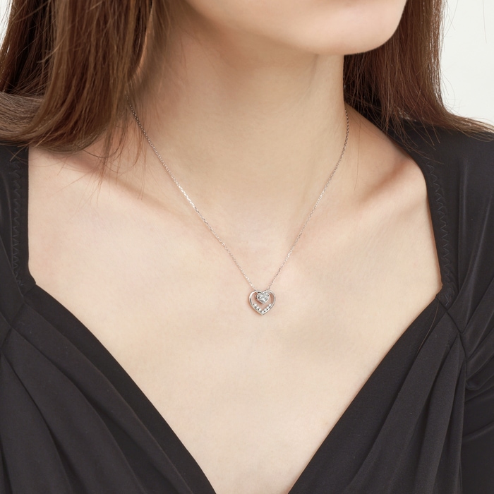 18K白色黄金 頸鍊 | 周生生珠寶 | 93893U - 2