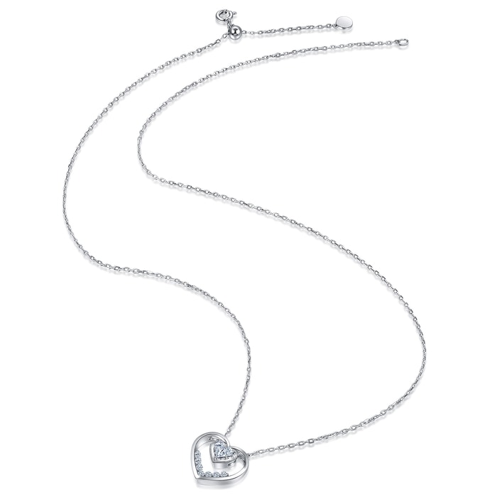 18K白色黄金 頸鍊 | 周生生珠寶 | 93893U - 4