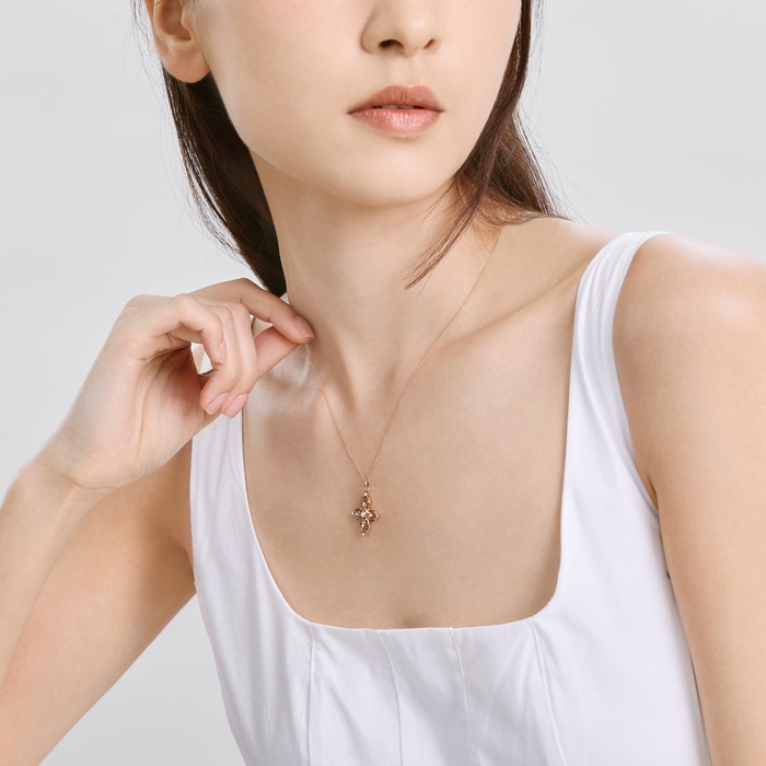 18K黃色黃金 頸鍊 | 周生生珠寶 | 94250U - 3