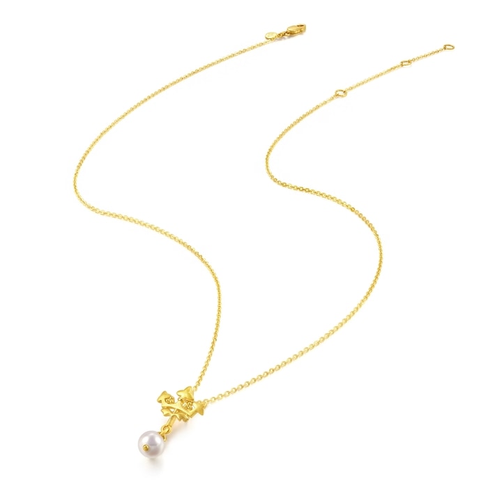 Solid Gold Necklace | Chow Sang Sang Jewellery | 94384U - 4