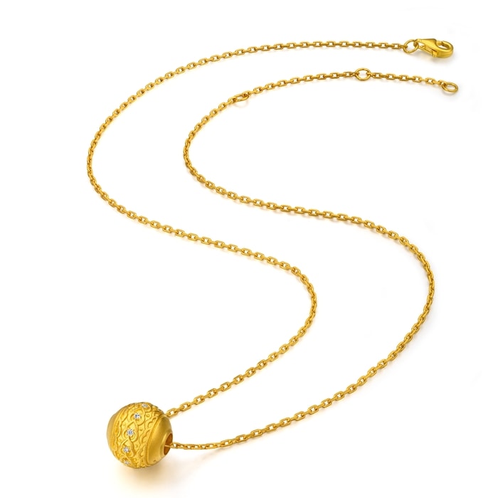 999.9黃金 頸鍊 | 周生生珠寶 | Cultural Blessings 「文化祝福」 | 94472U - 4