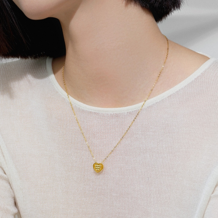Solid Gold Necklace | Chow Sang Sang Jewellery | 94567U - 2