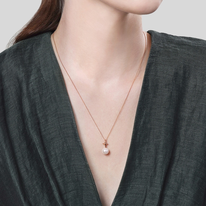 18K Rose Gold Necklace | Chow Sang Sang Jewellery | Daily Luxe | 94729U - 2
