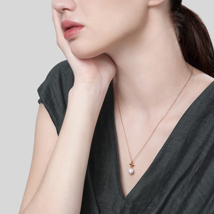18K Rose Gold Necklace | Chow Sang Sang Jewellery | Daily Luxe | 94729U - 3