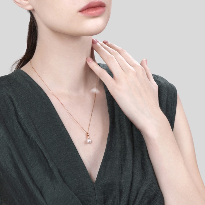 18K Rose Gold Necklace | Chow Sang Sang Jewellery | Daily Luxe | 94736U - 3