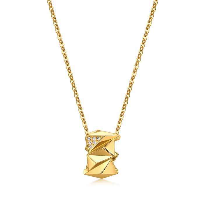 Solid Gold Necklace | Chow Sang Sang Jewellery | 94745U - 5