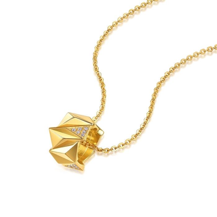 Solid Gold Necklace | Chow Sang Sang Jewellery | 94745U - 4