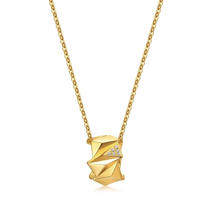 Solid Gold Necklace | Chow Sang Sang Jewellery | 94745U - 1