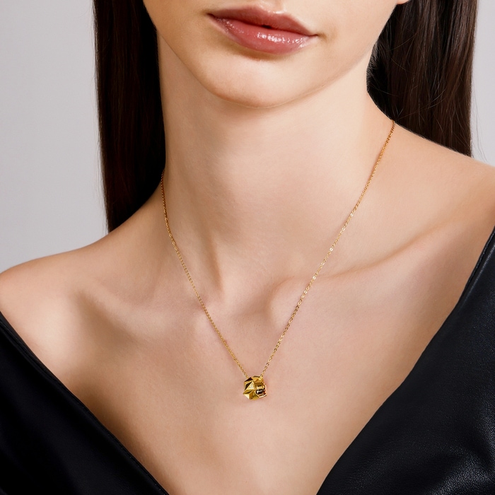 Solid Gold Necklace | Chow Sang Sang Jewellery | 94745U - 3