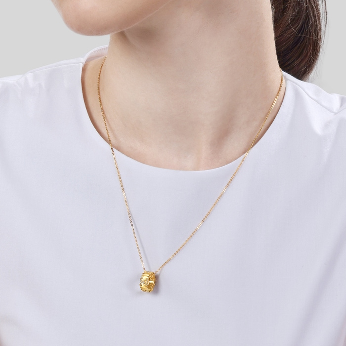 Solid Gold Necklace | Chow Sang Sang Jewellery | Gold Rhyme | 95102U - 2