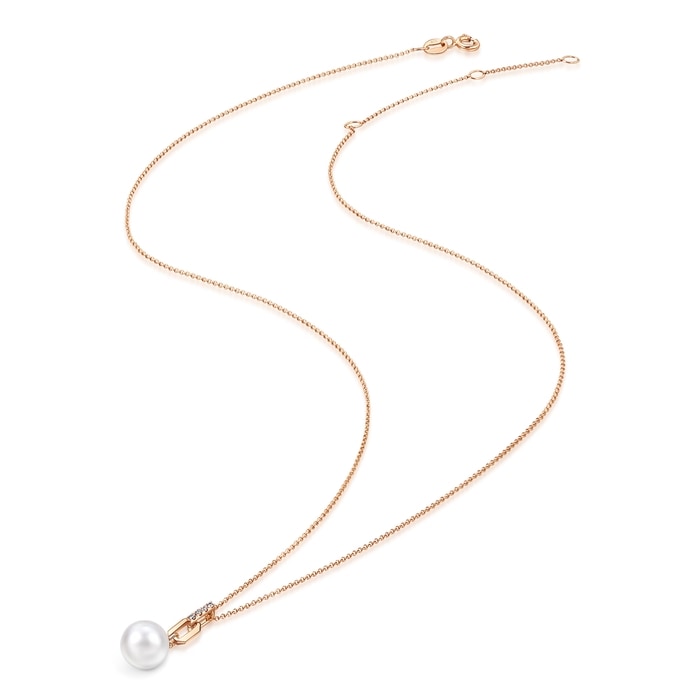 18K Rose Gold Necklace | Chow Sang Sang Jewellery | Daily Luxe | 95297U - 4