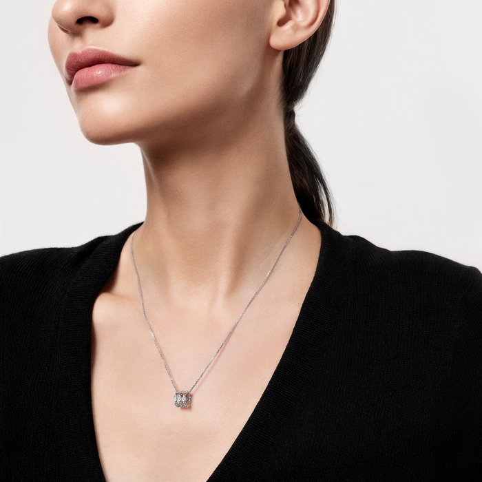 18K White Gold Necklace | Chow Sang Sang Jewellery | YuYu | 95327U - 3