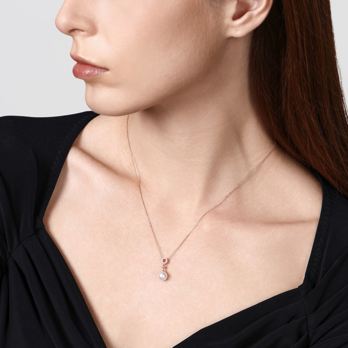 18K Rose Gold Necklace | Chow Sang Sang Jewellery | Daily Luxe | 95380U - 3