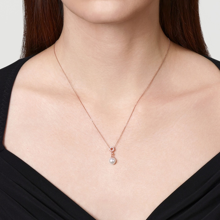 18K Rose Gold Necklace | Chow Sang Sang Jewellery | Daily Luxe | 95380U - 2